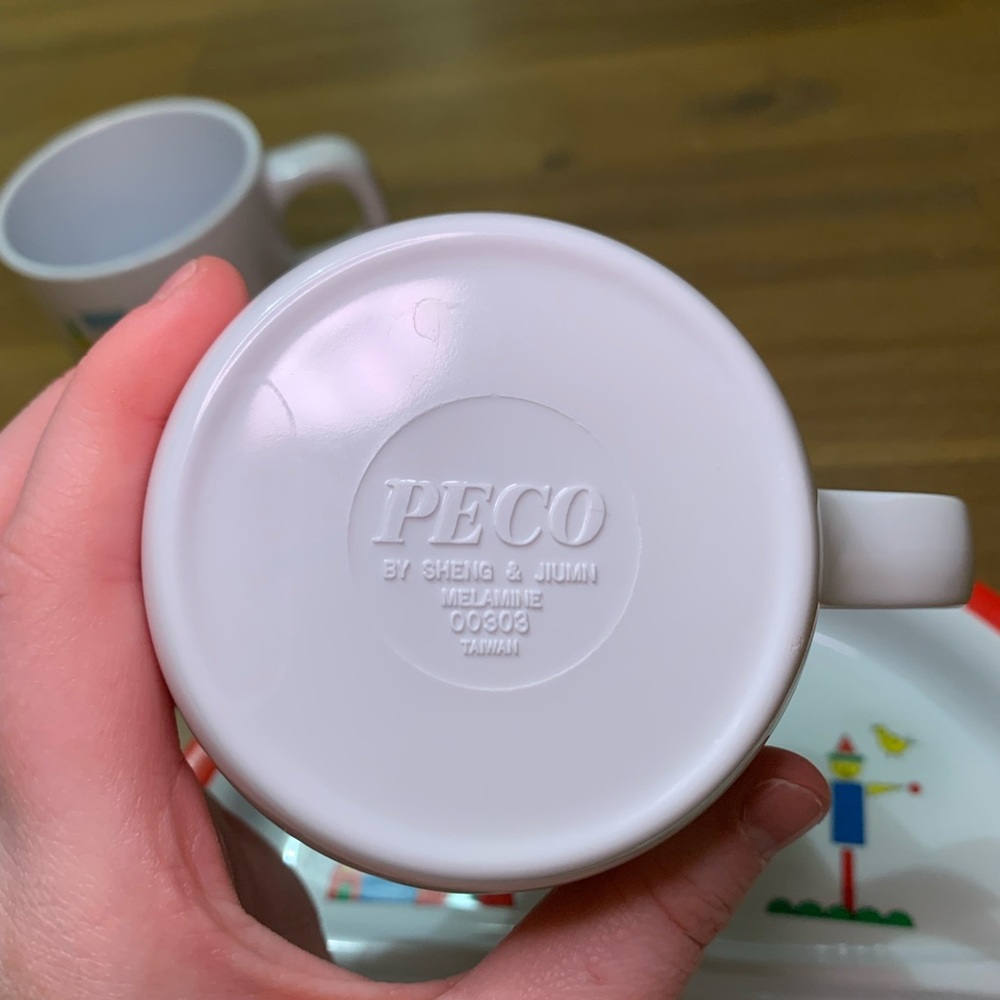 Vintage Peco Children's Dish Set - Picture 11 of 12